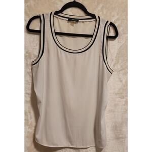 Tommy Hilfiger Polyester Sleeveless Tank Top Women Size X-Large